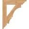 Ekena Millwork Balboa Traditional Smooth Bracket, Western Red Cedar, 3 1/2"W x 20"D x 24"H BKT04X20X24BOA01SWR - alternate 3
